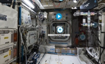国際宇宙ステーションの船内を疑似体験できるページ=ESAが公開（Image Credit: ESA）