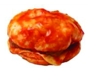 『モスのぬれバーガーナポリタン風味』（モスバーガーの発表資料より）