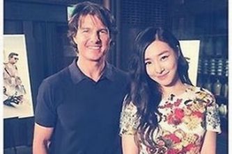 少女時代のティファニーとハリウッドスター トム・クルーズが特別な出会いの場を持ち、話題となっている。