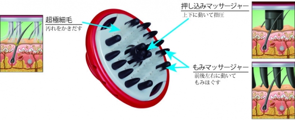 ブラシも気持ちよさそう（ライオン発表資料より）