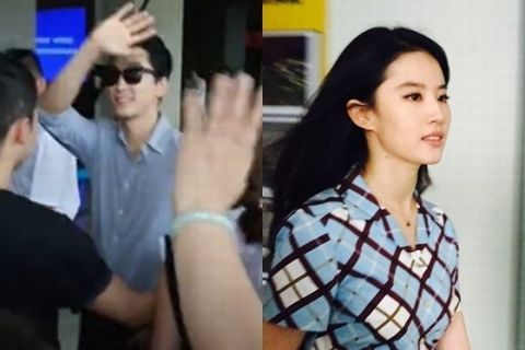 俳優ソン・スンホンと中国人女優リウ・イーフェイが今月12日、熱愛公表後としては初めて二人でバラエティ番組に出演した。