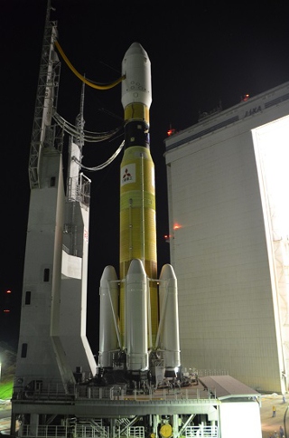 H-IIBロケット5号機、今夜打ち上げ　準備作業着々（Image Credit: 三菱重工業）