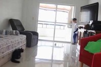 どんな球もこの素晴らしい反射神経の前にはかないません!