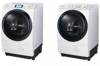 ななめドラム洗濯乾燥機「NA－VX9600L-W」（左）と「NA－VX8600L-W」（右）（パナソニック報道資料より）