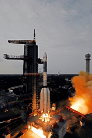 インドの「GSLV」ロケット、通信衛星を打ち上げ　国産上段エンジン2基目の成功（Image Credit: ISRO）