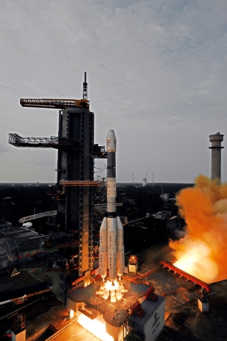 インドの「GSLV」ロケット、通信衛星を打ち上げ　国産上段エンジン2基目の成功（Image Credit: ISRO）