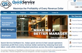 パナソニックが買収した、POS端末管理ソフトを提供するカナダのクイック・サービス・ソフトウェアのWebサイト。 パナソニックが買収した、POS端末管理ソフトを提供するカナダのクイック・サービス・ソフトウェアのWebサイト。