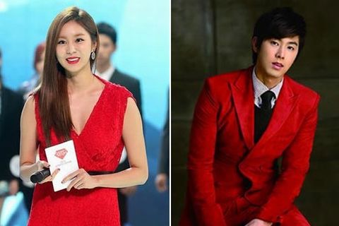 女性アイドルグループAFTERSCHOOLのユイが、入隊中の東方神起ユンホの訓練所出所式に出席したという事実が明らかになり、二人の関係に関心が集まっている。