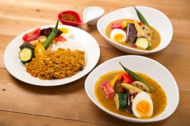 『菜玉カレー』(株式会社スパート発表資料より) 『菜玉カレー』(株式会社スパート発表資料より)