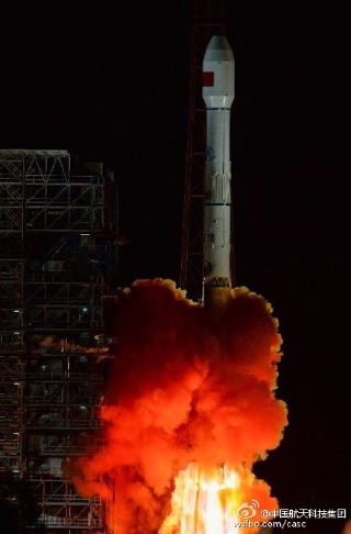 「長征三号乙」ロケット、謎の衛星「通信技術試験衛星一号」を打ち上げ（Image Credit: CASC）