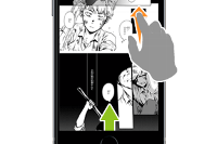 電子書籍サイト「Renta!」の新しいメニュー画面（パピレスの発表資料より）