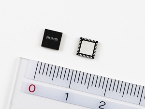 ローム株式会社は最新USB Type-C規格で電力供給を実現する「BM92TxxMWVシリーズ」を開発。ノートPCやTVなど、大きな電力が必要な機器にも共通コネクタでの給電が可能になる。 ローム株式会社は最新USB Type-C規格で電力供給を実現する「BM92TxxMWVシリーズ」を開発。ノートPCやTVなど、大きな電力が必要な機器にも共通コネクタでの給電が可能になる。