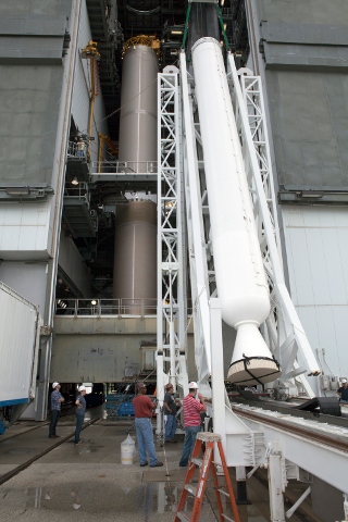 アトラスVロケットの固体ブースター、2018年にAR社からオービタルATK社製に変更（Image Credit: ULA）