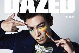 BIGBANGのT.O.P（トップ）がグラビアを公開し、注目を集めている。写真：DAZED KOREA