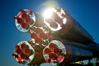 「プログレスM-29M」補給船、発射台へ　ISSへの補給物資載せ10月1日打ち上げ（Image Credit: Roskosmos）