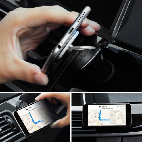 車載ホルダーとしても！（シュピゲンジャパン発表資料より）