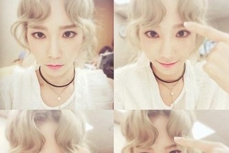 今月9日放送のKBSの音楽番組『ミュージックバンク』に、ソロ活動を始めた少女時代のテヨンが出演した。写真：テヨンのインスタグラム