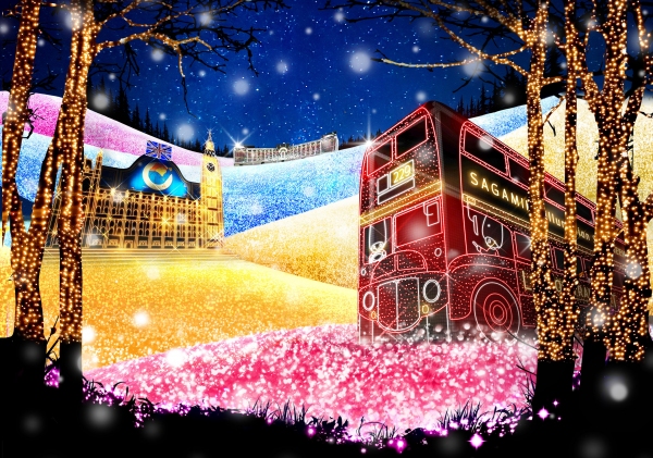 イルミリオンメイングラフィック（富士急行発表資料より）