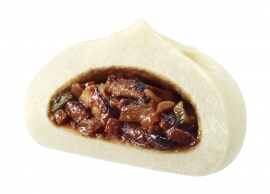 『豚蒲焼まん』(ミニストップ発表資料より) 『豚蒲焼まん』(ミニストップ発表資料より)