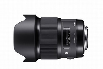 「SIGMA 20mm F1.4 DG HSM」外観（写真：シグマ発表資料より）