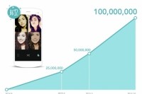 『B612』が1億ダウンロード突破（LINE発表資料より）