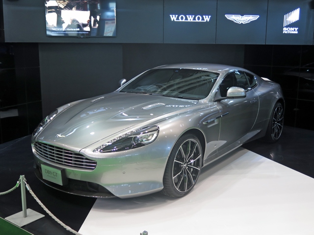 007の新作映画「スペクター」に先立って公開した世界限定150台のスーパースポーツ「アストンマーティンDB9GTボンド・エディション」は、ちょっと変わった場所にあるので注意。「SMART MOBILITY CITY 2015」ビッグサイト西ホール3「WOWOW 2015」ブースに 007の新作映画「スペクター」に先立って公開した世界限定150台のスーパースポーツ「アストンマーティンDB9GTボンド・エディション」は、ちょっと変わった場所にあるので注意。「SMART MOBILITY CITY 2015」ビッグサイト西ホール3「WOWOW 2015」ブースに
