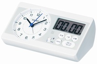 セイコークロックが11月20日に発売する、学習用の置き時計「STUDY TIME（スタディタイム）」（写真：同社発表資料より）