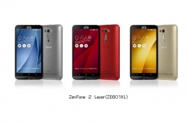 ASUS JAPAN)は、6インチ画面のSIMフリースマートフォン「ZenFone 2 Laser (ZE601KL)」を11月13日に発売する。(写真:同社発表資料より) ASUS JAPAN)は、6インチ画面のSIMフリースマートフォン「ZenFone 2 Laser (ZE601KL)」を11月13日に発売する。(写真:同社発表資料より)