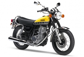ヤマハ発動機が限定販売する「SR400 60th Anniversary」 (ヤマハ発動機の発表資料より) ヤマハ発動機が限定販売する「SR400 60th Anniversary」 (ヤマハ発動機の発表資料より)