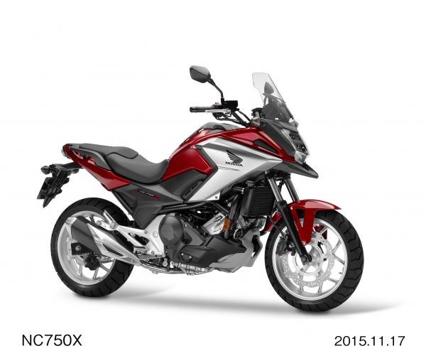 ホンダモーターヨーロッパ・リミテッドが、イタリア・ミラノで開催される「EICMA2015」に出展する「NC750X」（写真提供：ホンダ）