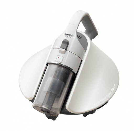 ダニやアレル物質を除去する機能を持つサイクロンふとん掃除機「Cornet（コロネ）」の第2弾モデル「EC-HX150」（写真提供：シャープ）