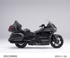 ホンダが大型二輪クルーザー「ゴールドウイング」に追加した新色ヘビーグレーメタリック-U （写真提供：ホンダ）