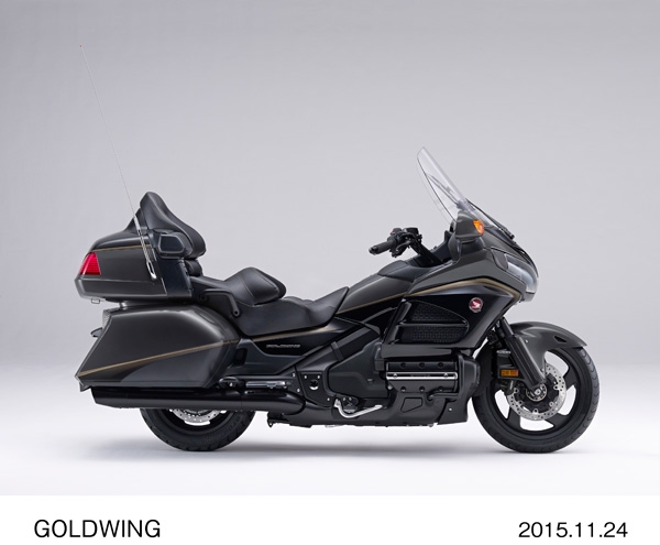 ホンダが大型二輪クルーザー「ゴールドウイング」に追加した新色ヘビーグレーメタリック-U （写真提供：ホンダ）