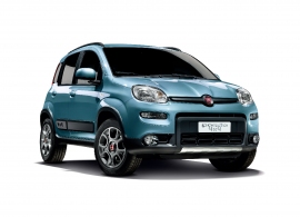 「Fiat Panda」の四輪駆動モデル「Fiat Panda 4x4 Terra」(FCAジャパンの発表資料より) 「Fiat Panda」の四輪駆動モデル「Fiat Panda 4x4 Terra」(FCAジャパンの発表資料より)