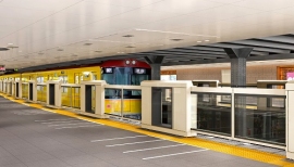 上野駅に設置されるホームドアのイメージ(東京メトロの発表資料より) 上野駅に設置されるホームドアのイメージ(東京メトロの発表資料より)