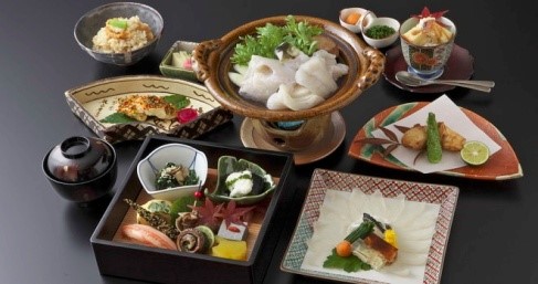 ふぐ会席（大東企業発表資料より）