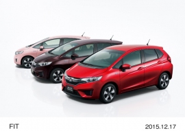 ホンダの小型車「フィット(HYBRID)」の特別仕様車「Fパッケージ コンフォートエディション」の専用色ラインアップ(写真提供:ホンダ) ホンダの小型車「フィット(HYBRID)」の特別仕様車「Fパッケージ コンフォートエディション」の専用色ラインアップ(写真提供:ホンダ)