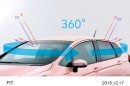 「フィット」の特別仕様車「Fパッケージ COMFORT EDITION」が採用する「360°スーパーUV・IRカット パッケージ」のイメージ図(写真提供:ホンダ) 「フィット」の特別仕様車「Fパッケージ COMFORT EDITION」が採用する「360°スーパーUV・IRカット パッケージ」のイメージ図(写真提供:ホンダ)