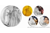 スター・ウォーズ（TM）コインコレクション　デザイン面（泰星コイン発表資料より）