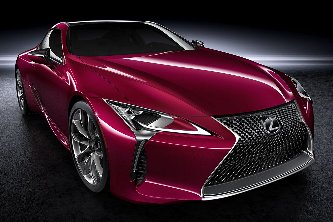 LEXUS LC500（北米仕様）（トヨタ自動車の発表資料より）