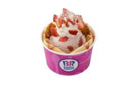 メープルストロベリーパンケーキ（B‐R サーティワン アイスクリーム発表資料より）