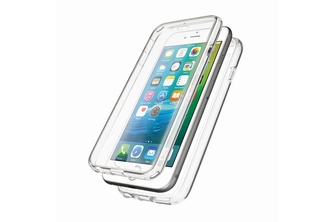 液晶画面から側面、さらに背面まで保護するiPhoneケース『iPhone 6s / 6用 スリムハイブリッドケース360°』の商品イメージ（PGA発表資料より）