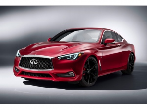 米国デトロイトショーでワールドプレミアとなった「インフィニティQ60」(日本名:スカイライン・クーペ)には、日産の新開発V6直噴ターボ(最高出力405ps)が搭載される 米国デトロイトショーでワールドプレミアとなった「インフィニティQ60」(日本名:スカイライン・クーペ)には、日産の新開発V6直噴ターボ(最高出力405ps)が搭載される