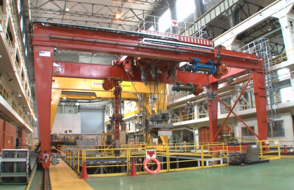 燃料取扱設備（東芝の発表資料より）