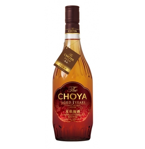 本格梅酒 The CHOYA AGED 3 YEARS（チョーヤ発表資料より）