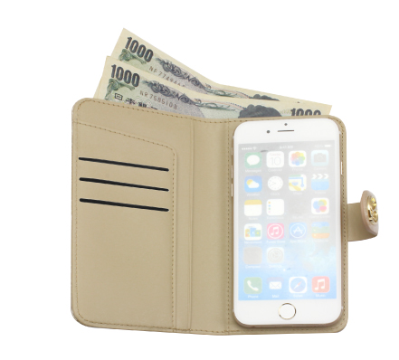 お札も折らずに収納可能（Fantastick発表資料より）