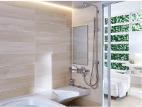 システムバス「SPAGE」(LIXIL発表資料より) システムバス「SPAGE」(LIXIL発表資料より)