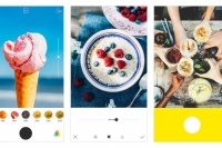 食べ物を魅力的に撮影（LINE発表資料より）