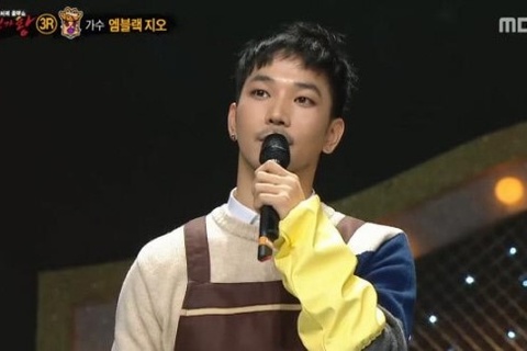 アイドルグループMBLAQのジオ(本名チョン・ビョンヒ、29歳)が今月18日に入隊する。写真：MBC「覆面歌王」放送画面キャプチャ
