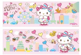 三井不動産リアルティが「ハローキティ」とコラボした「三井のリパーク」駐車場の設置パネルイメージ。1976, 2016 SANRIO CO.,LTD APPROVAL No. G563207 三井不動産リアルティが「ハローキティ」とコラボした「三井のリパーク」駐車場の設置パネルイメージ。1976, 2016 SANRIO CO.,LTD APPROVAL No. G563207